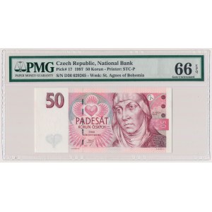 Czechy, 50 korun 1997