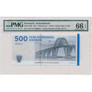 Denmark, 500 Kroner 2011