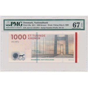 Denmark, 1.000 Kroner 2011