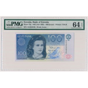 Estonia, 100 krooni 1991 (1992)