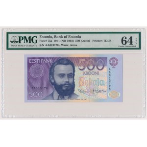 Estonia, 500 Krooni 1991 (1992)