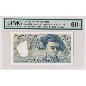 France, 50 Francs 1988