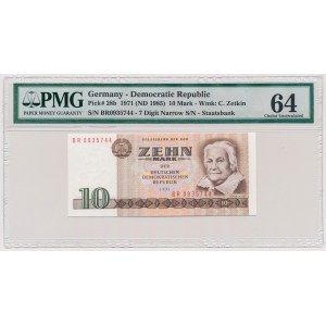 Germany, DDR, 10 Mark 1971 (1985)