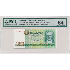 Germany, DDR, 20 Mark 1975