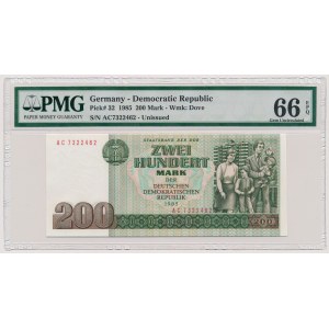 Germany, DDR, 200 Mark 1985