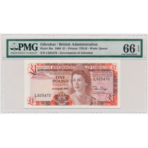 Gibraltar, 1 Pound 1988