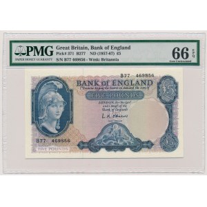 Wielka Brytania, 5 pounds (1957-67)