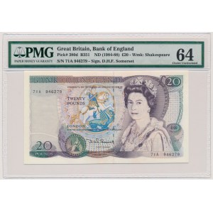 Great Britain, 20 Pounds (1984-88)