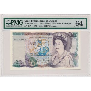 Wielka Brytania, 20 pounds (1984-88)