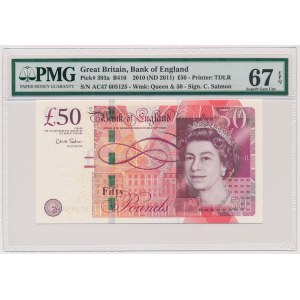Great Britain, 50 Pounds 2010 (2011)