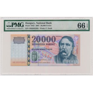 Hungary, 20.000 Forint 2007
