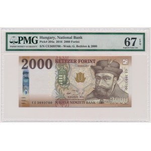 Hungary, 2.000 Forint 2016
