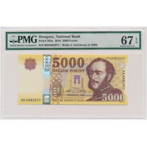 Węgry, 5.000 forint 2016