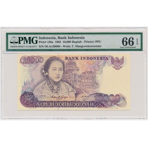 Indonezja, 10.000 rupiah 1985