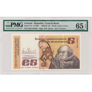 Republic of Ireland, 5 Pounds 1993