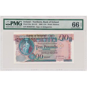 Northern Ireland, 10 Pounds 2008 - commemorative