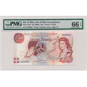 Isle of Man, 20 Pounds (2000)