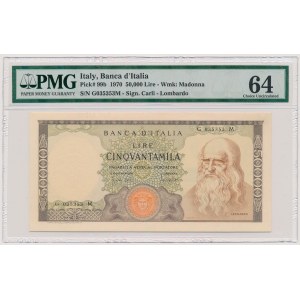 Italy, 50.000 Lire 1970