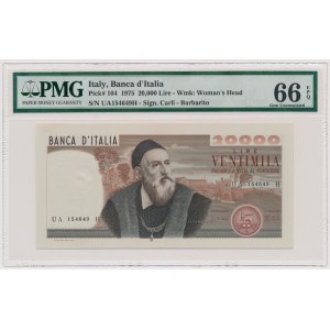 Italy, 20.000 Lire 1975