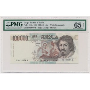 Włochy, 100.000 lire 1983