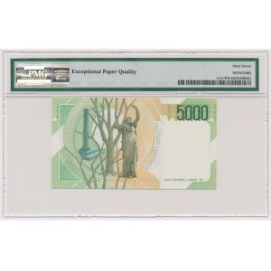 Włochy, 5.000 lire 1985 - seria zastępcza XD