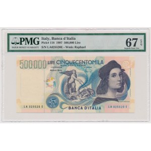 Italy, 500.000 Lire 1997