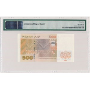 Latvia, 500 Latu 2008