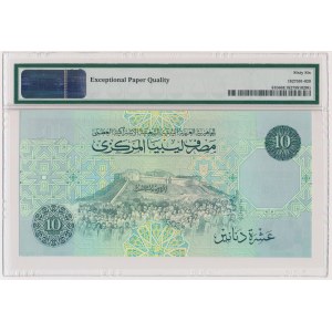 Libia, 10 dinars (1991)