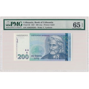 Lithuania, 200 Litu 1997