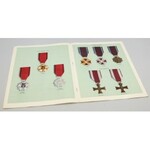 Wzory Orderów i Odznaczeń 1960 + Szkice Odznak i Medali