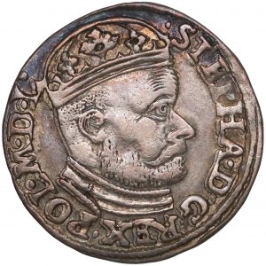 Stefan Batory, Trojak Olkusz 1585 GH - Hose