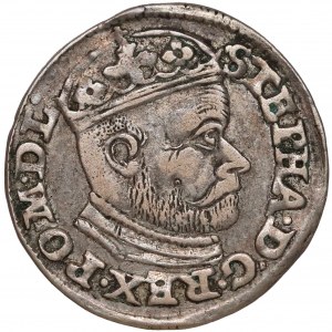 Stefan Batory, Trojak Olkusz 1585 NH - Howel 