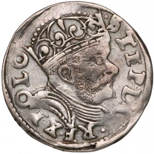 Stefan Batory, Trojak Poznań 1585 - duża głowa