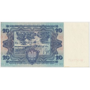 10 złotych 1928 - rzadki banknot nieobiegowy