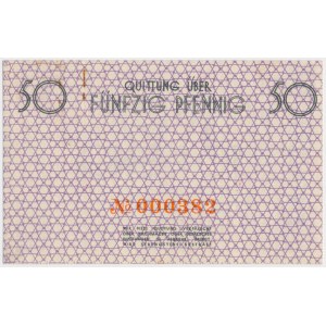 Getto 50 fenigów 1940 - ENTWERTET - No 000382