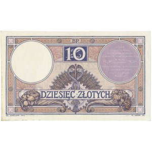 10 złotych 1919 - S.4.A. - fioletowa klauzula