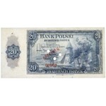 ABNCo, 20 złotych 1939 - SPECIMEN - 00000