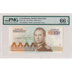 Luksemburg, 1.000 francs (1985)