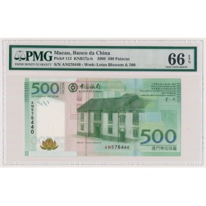 Macau, 500 Patacas 2008