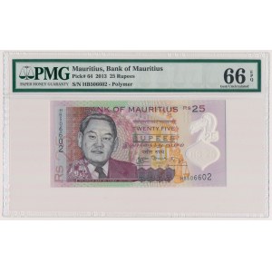 Mauritius, 25 rupees 2013