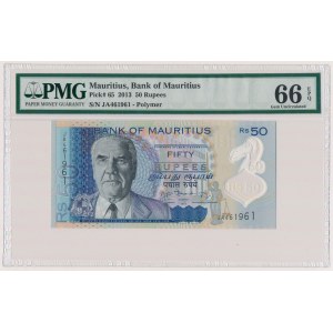 Mauritius, 50 rupees 2013