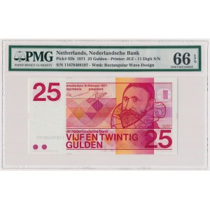 Holandia, 25 gulden 1971