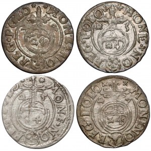 Zygmunt III Waza, Półtoraki Bydgoszcz 1622-1627 (4szt)