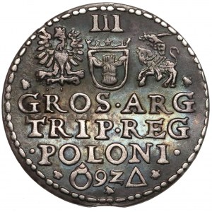 Zygmunt III Waza, Trojak Malbork 1592