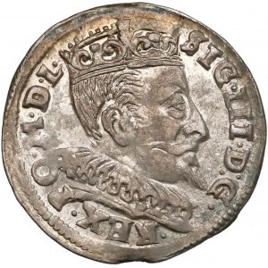 Zygmunt III Waza, Trojak Wilno 1594 - duża czcionka