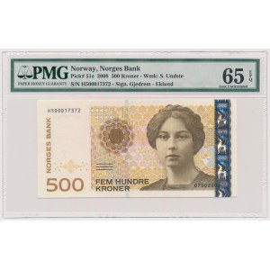Norwegia, 500 kroner 2008