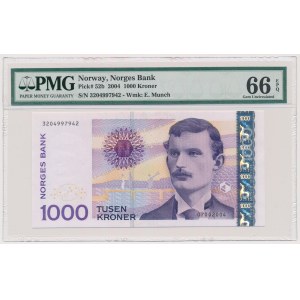 Norwegia, 1.000 kroner 2004