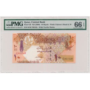 Qatar, 10 Riyals (2008)