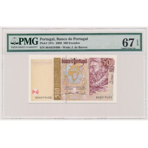Portugalia, 500 escudos 2000