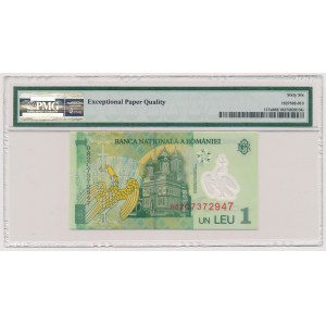 Romania, 1 Leu 2008